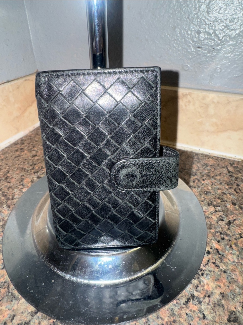 Bottega Veneta Vintage authentic Black Leather 6-Hook Key Case Wallet - Picture 3 of 7